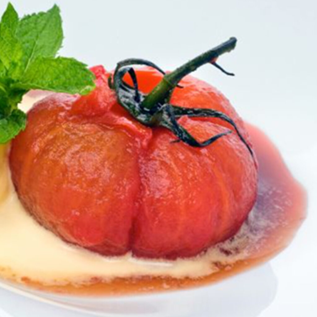 Tomate Confitado Con Queso Idiaz Bal Escuela Vienacapellanes