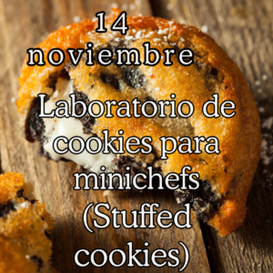 Laboratorio de cookies para minichefs 14/11/2026