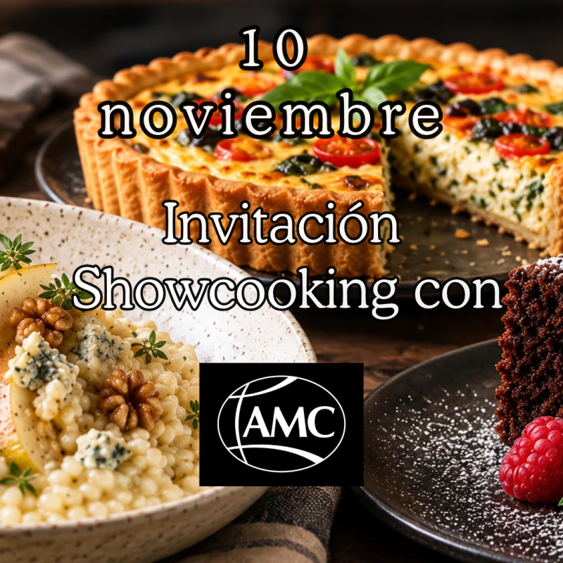 Showcooking con Amc 10/11/2026