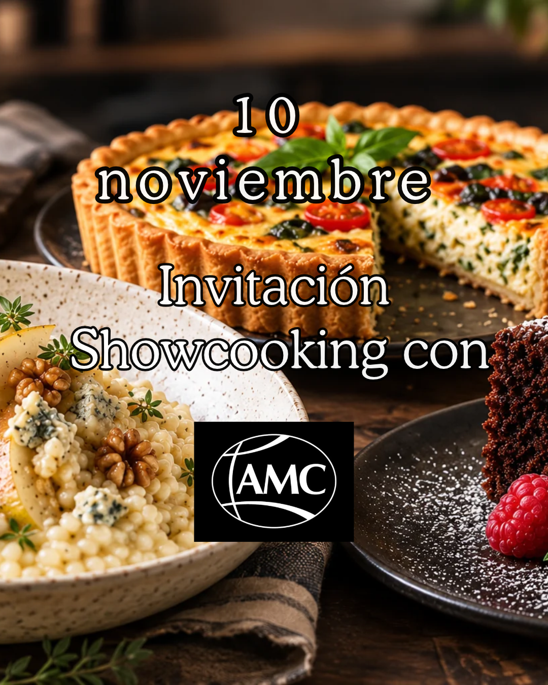 Showcooking con Amc 10/11/2026